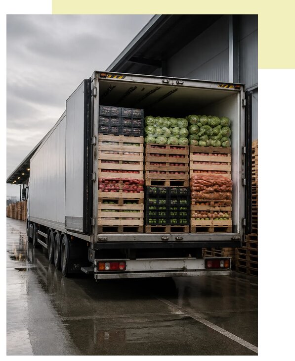 Перевозка плодоовощной продукции в Рыбинск по цене от 5204 р. | Агросервис-Рбн