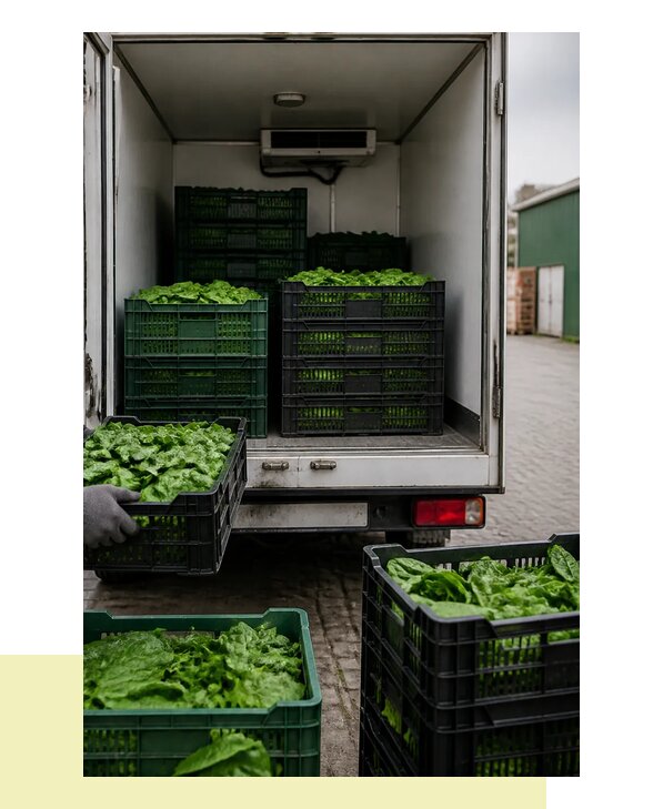 Перевозка шпината в Рыбинск с сохранением свежести продукции